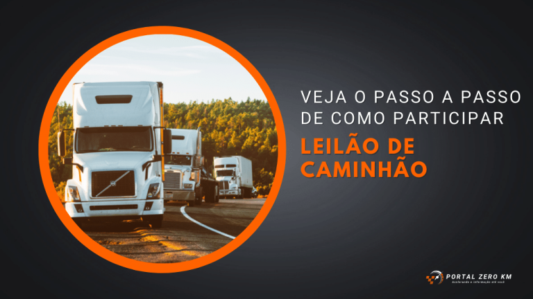 Leilão de Caminhão: Veja o passo a passo de como participar