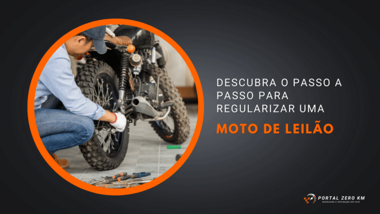 Moto de leilão: Descubra o passo a passo para regularizar