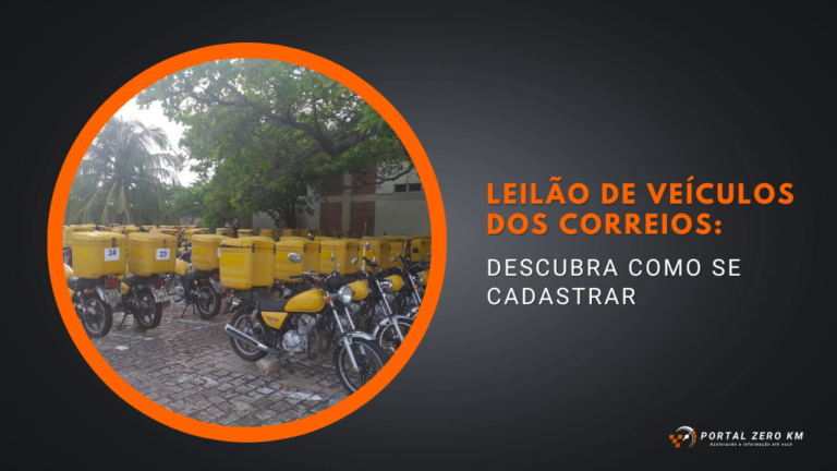 Leilão de veículos dos Correios: Descubra como se cadastrar