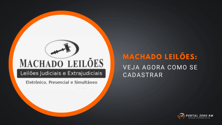 Machado Leilões: Veja agora como se cadastrar