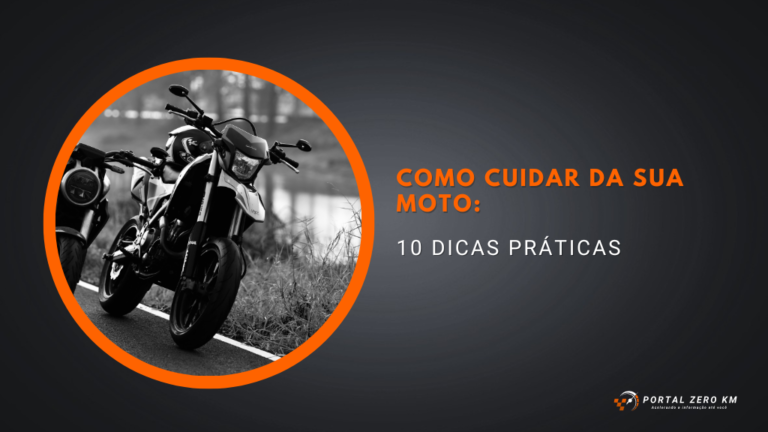 Como cuidar da sua moto: 10 dicas práticas