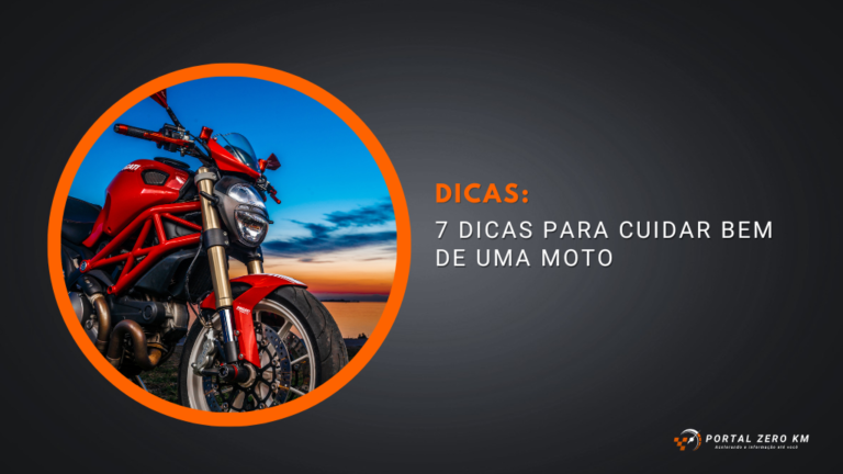7 dicas para cuidar bem de uma moto