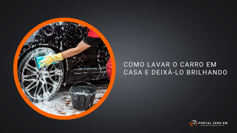 Como lavar o carro em casa e deixá-lo brilhando