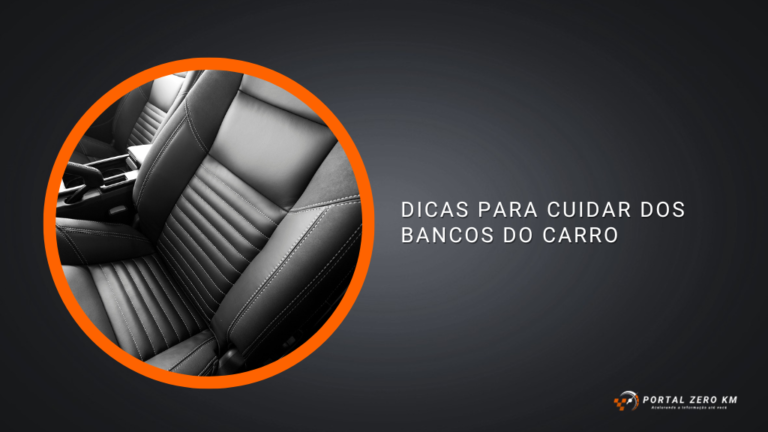 Dicas para cuidar dos bancos do carro