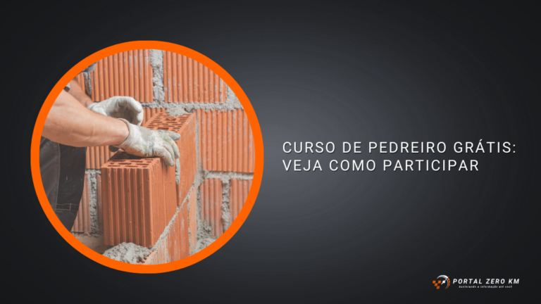 Curso de Pedreiro Grátis: Veja como participar