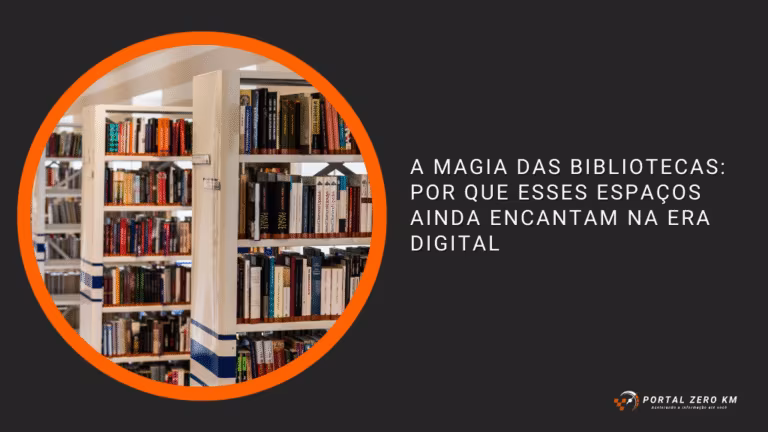 A magia das bibliotecas: por que esses espaços ainda encantam na era digital