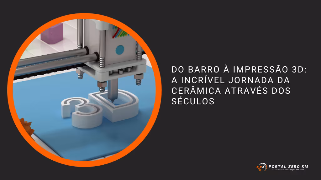 Do barro à impressão 3D: a incrível jornada da cerâmica através dos séculos
